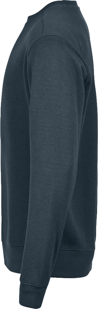 Ribbed Interlock Crew Neck