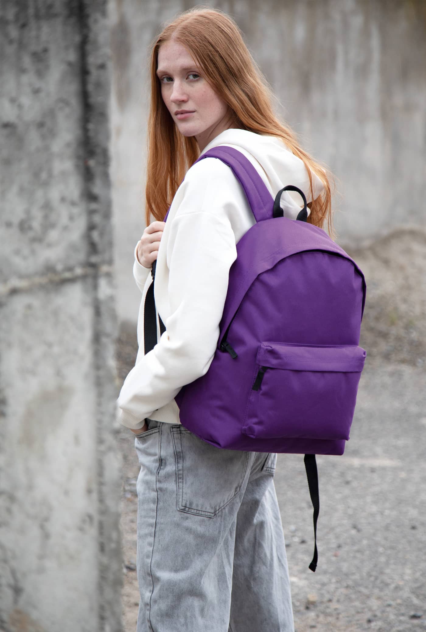 Klassischer Rucksack in vielen Farben