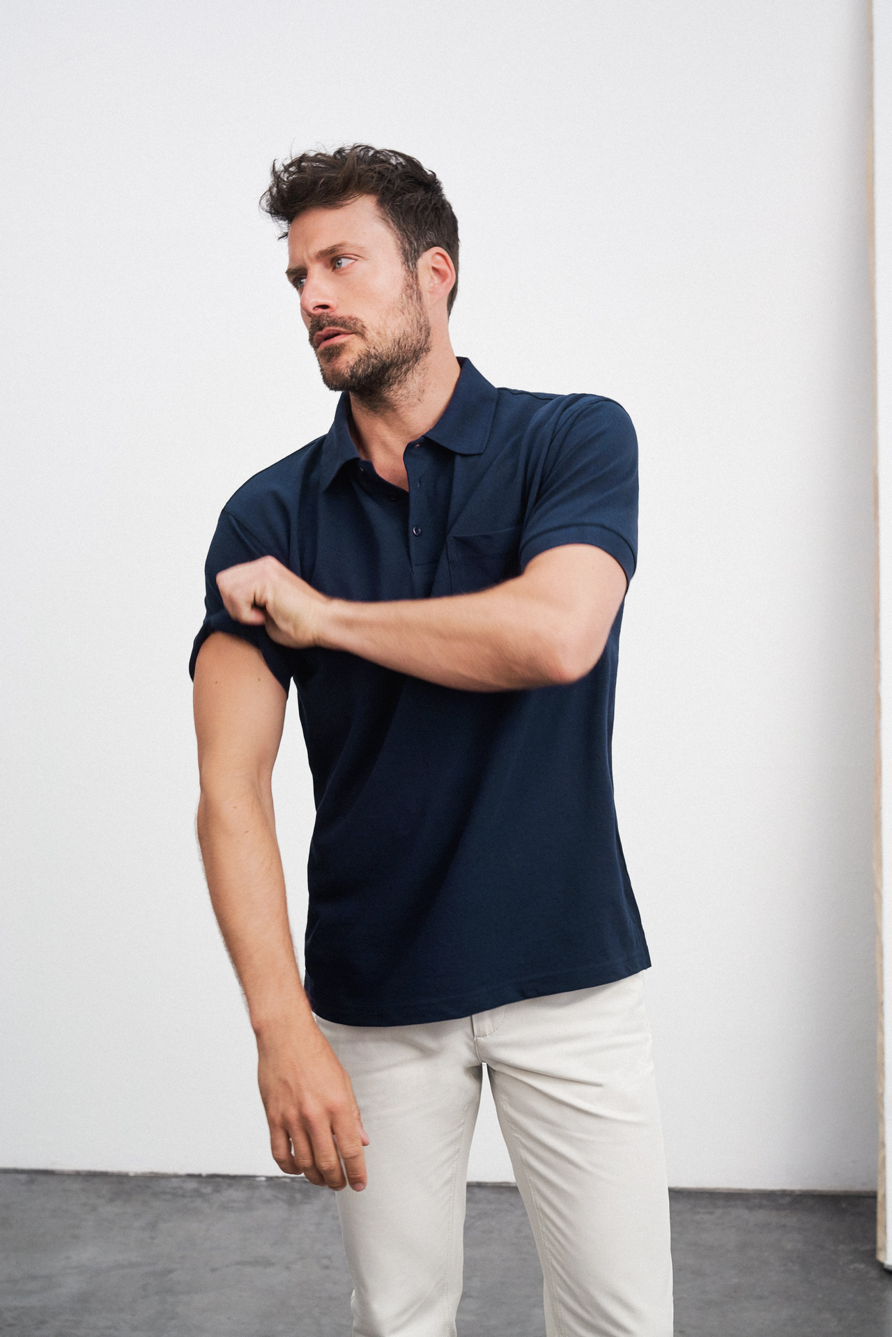 Polo-Piqué Pocket
