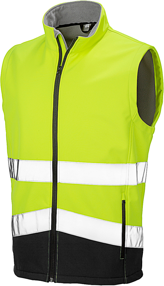 Printable Safety Softshell Gilet