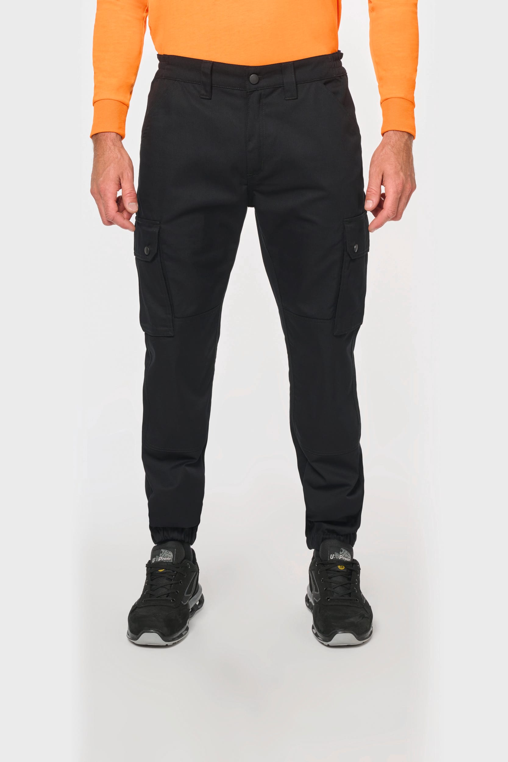 Unisex-Cargo-Hose mit elastischem Saum