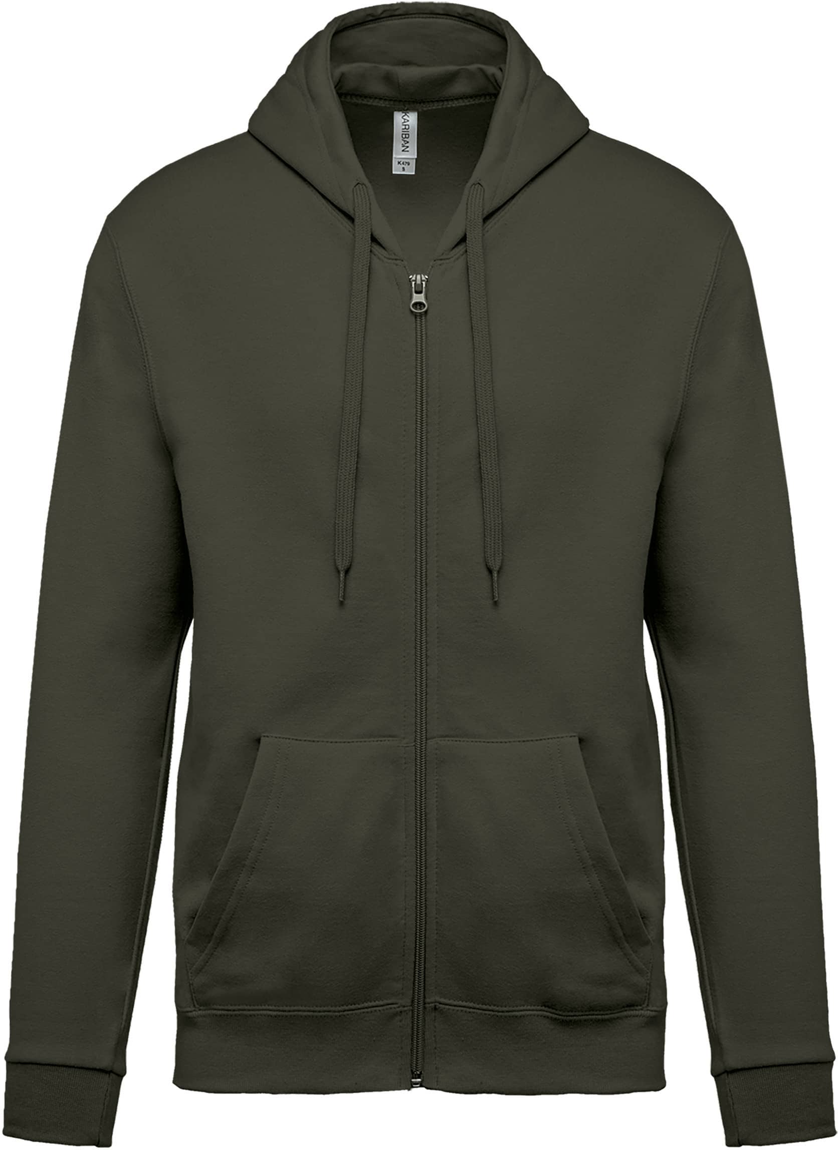 Kapuzen-Sweatshirt mit Reißverschluss