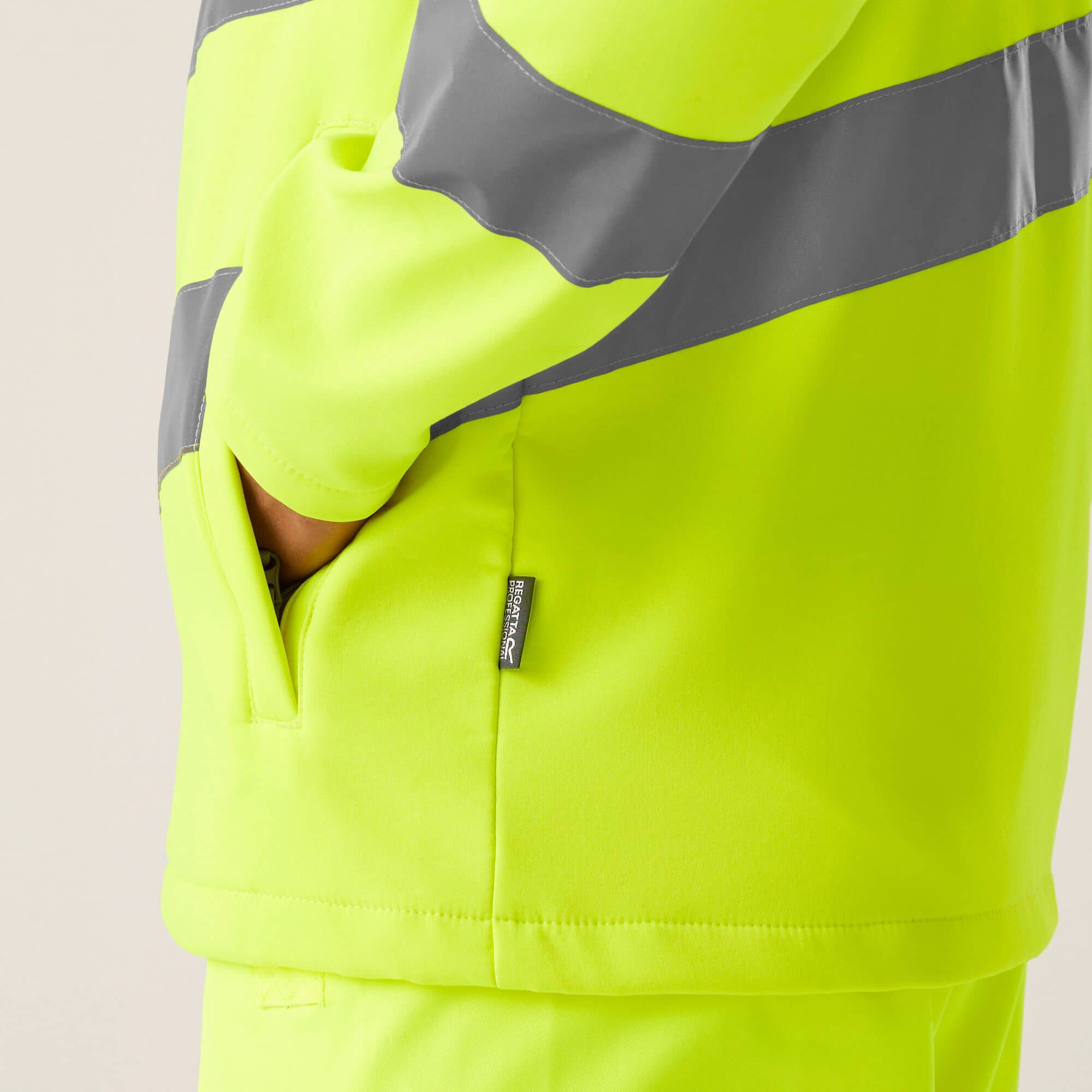 Pro Contract Hi-Vis Ablaze 2L Softshell Jacket