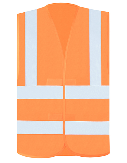 Hi-Vis Safety Vest With 4 Reflective Stripes Hannover