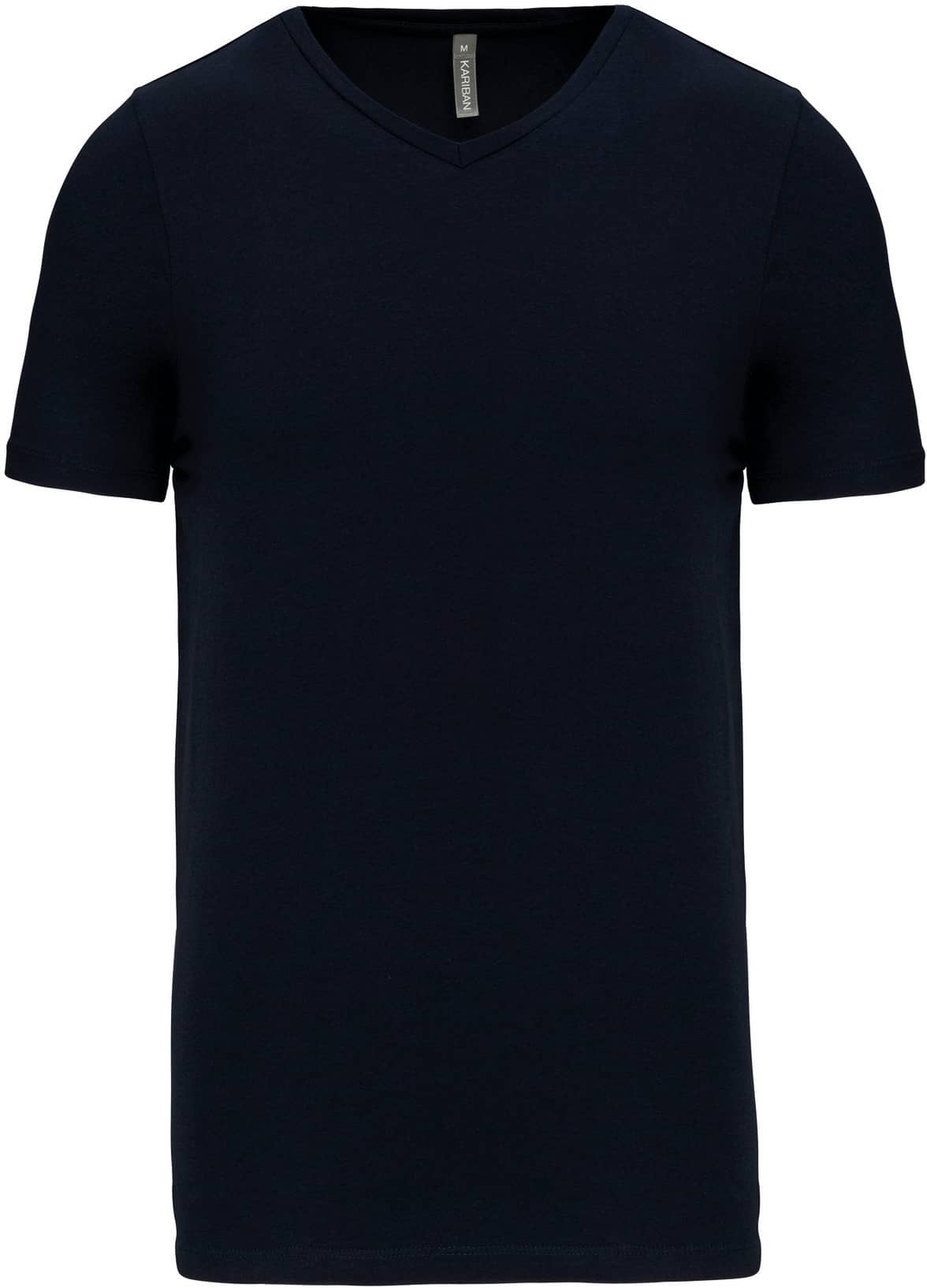 Kurzarm-T-Shirt mit V-Ausschnitt