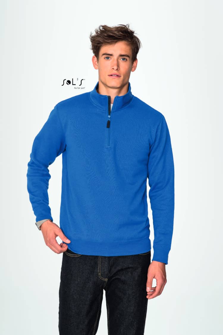 Men´s Zip High Collar Sweatshirt Stan