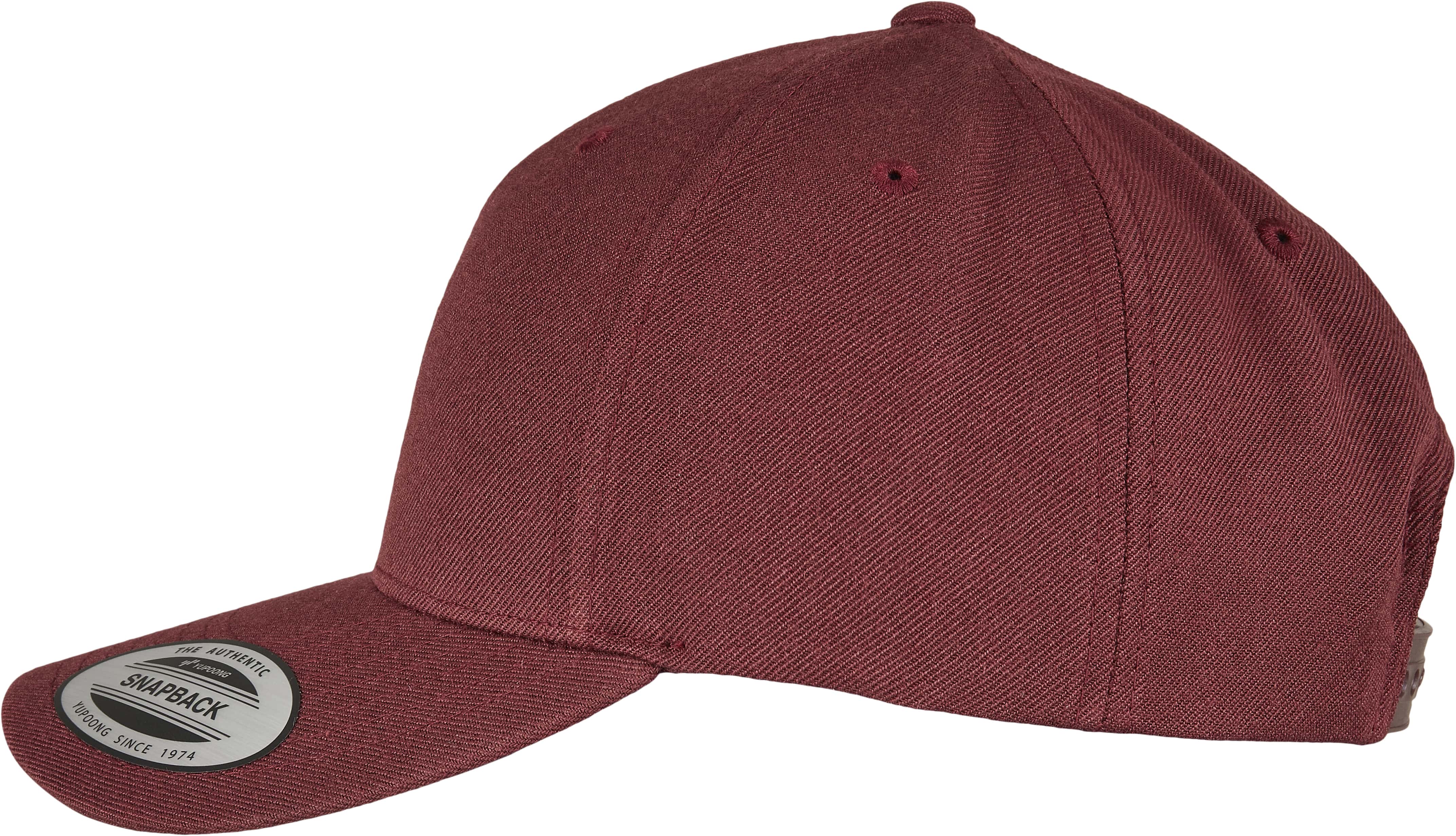 YP Classics 5-Panel Premium Curved Visor Snapback Cap