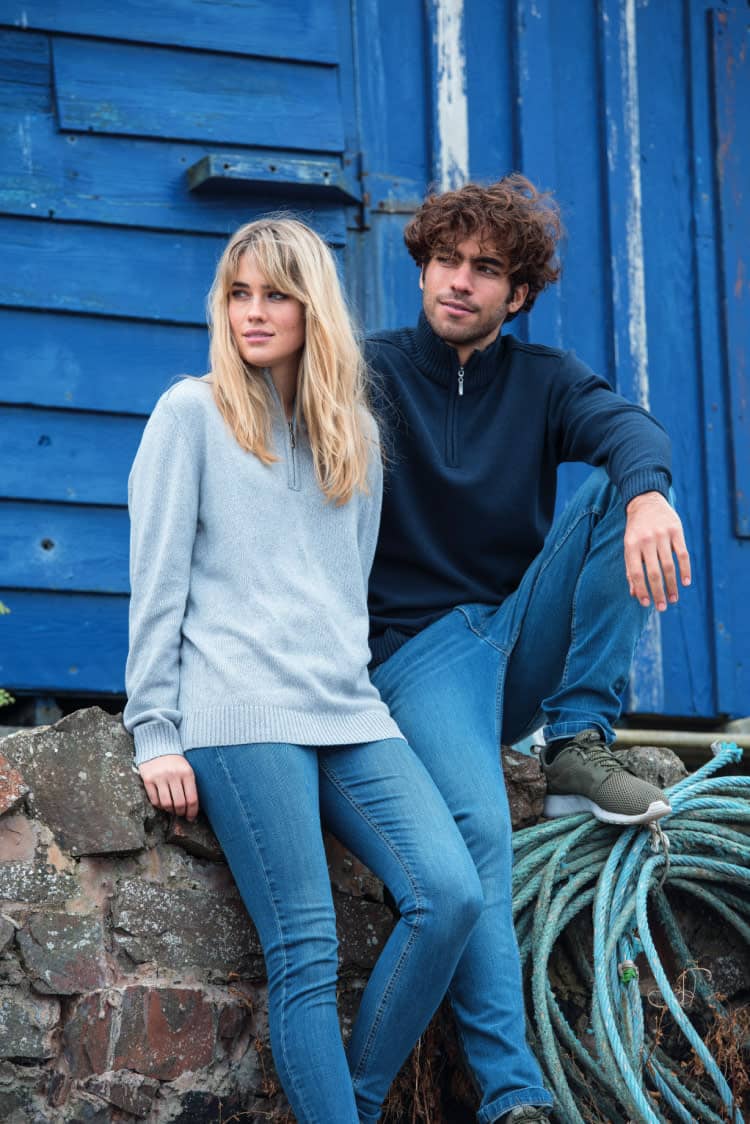 Wakhan 1/4 Zip Sustainable Sweater
