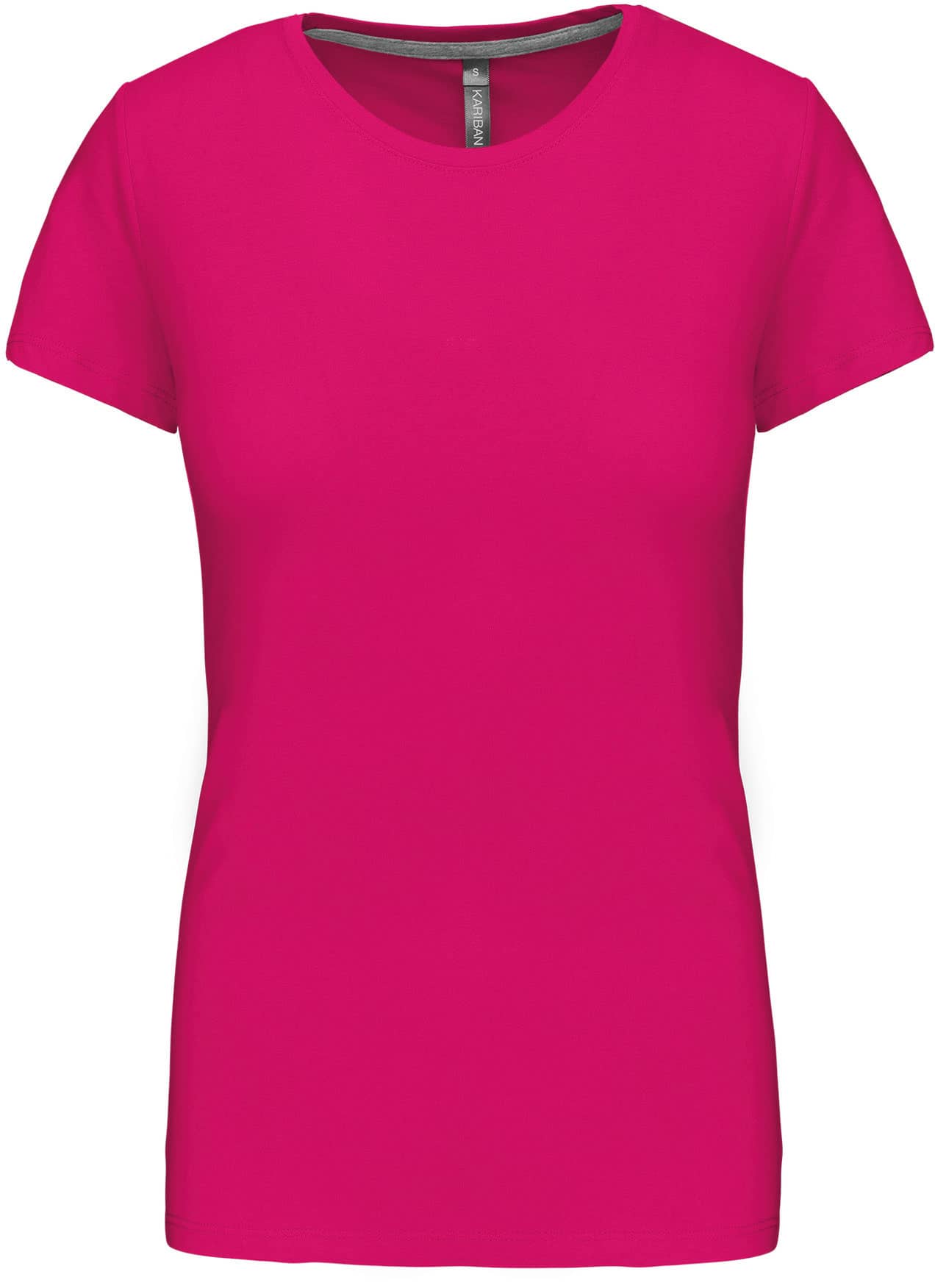 Ladies` Short-Sleeved Crew Neck T-Shirt
