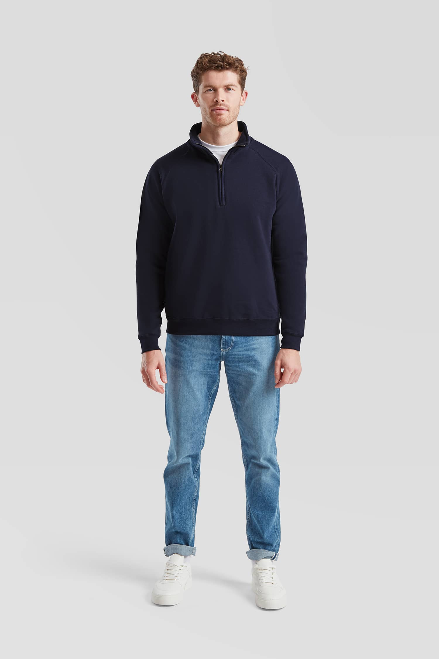 Classic Zip Neck Sweat