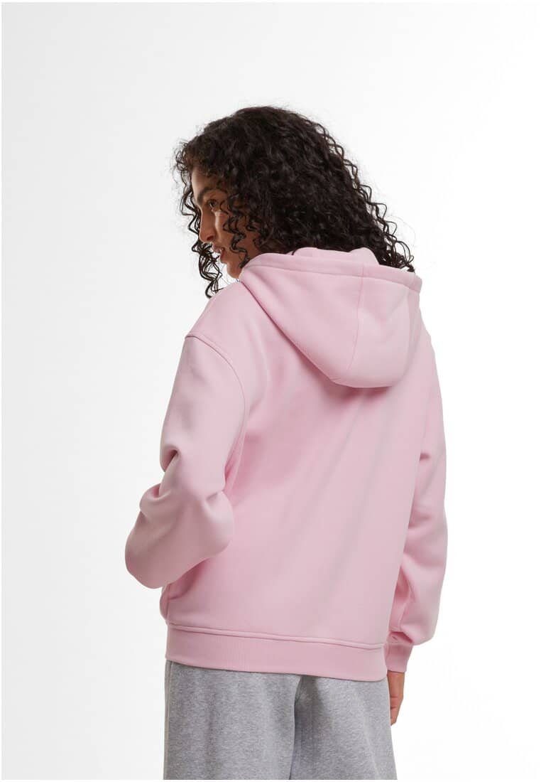 Ladies Loose Fit Zip Hoody