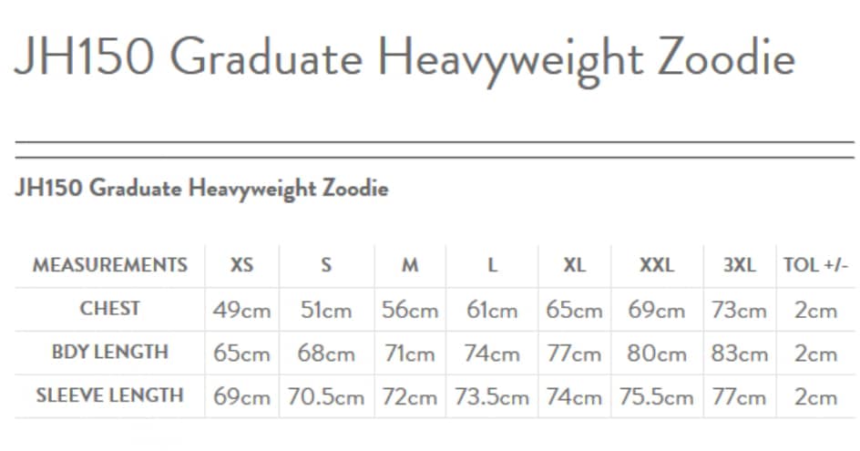 Graduate Heavyweight Zoodie