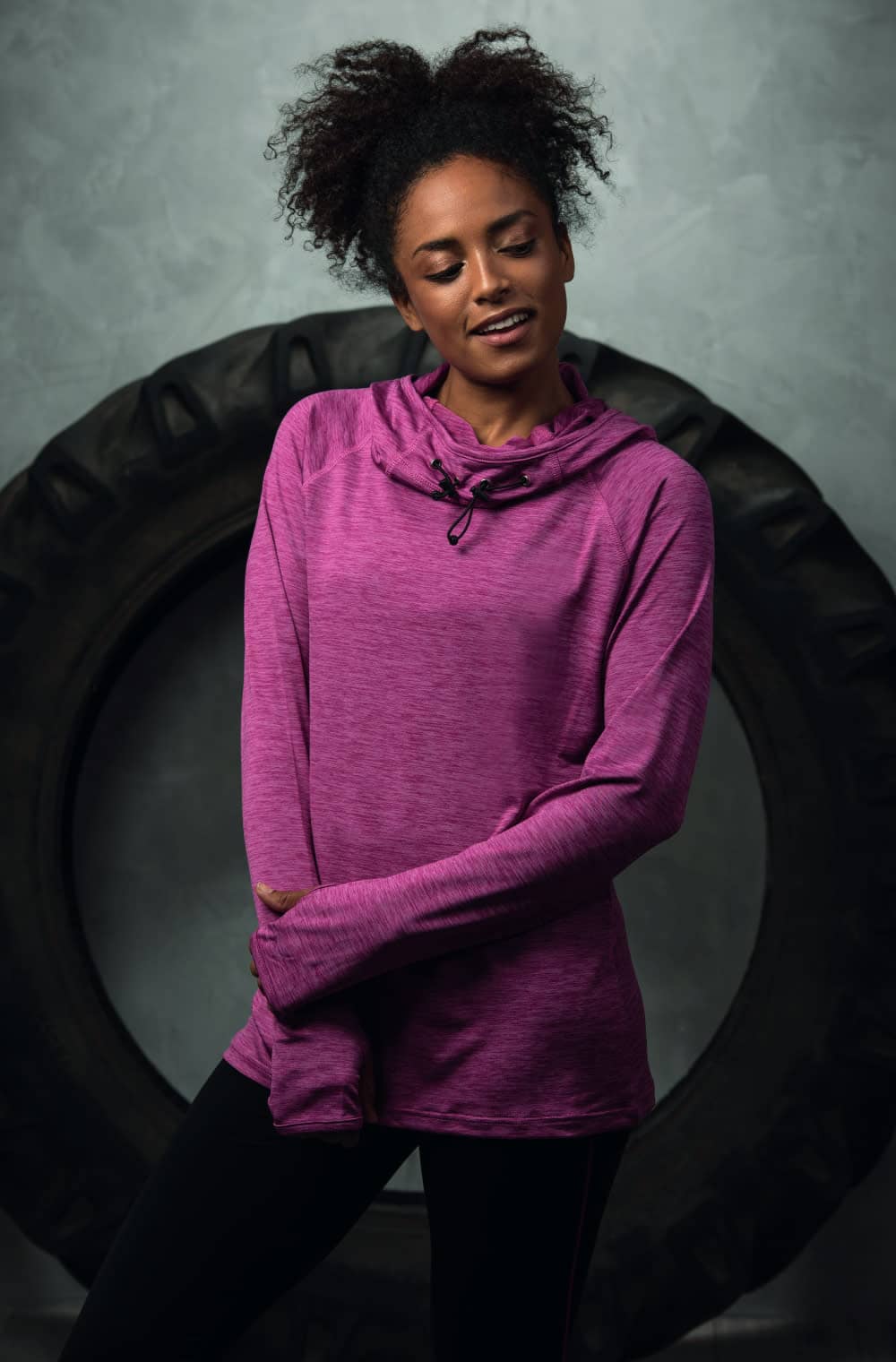 Women´s Cool Cowl Neck Top