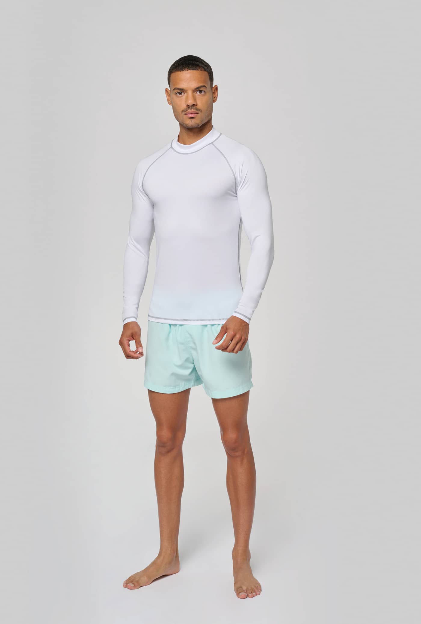 Herren-Funktionsshirt mit langen Ärmeln und UV-Schutz