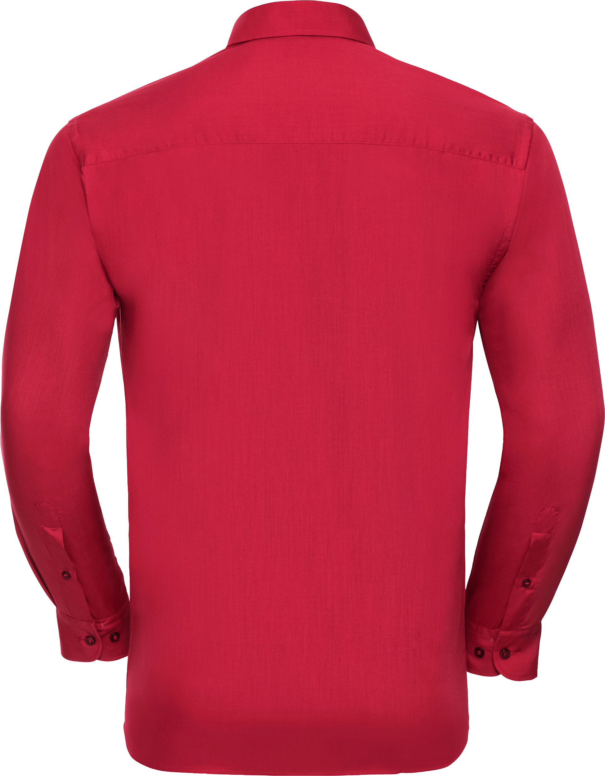 Men's Long Sleeve Classic Polycotton Poplin Shirt