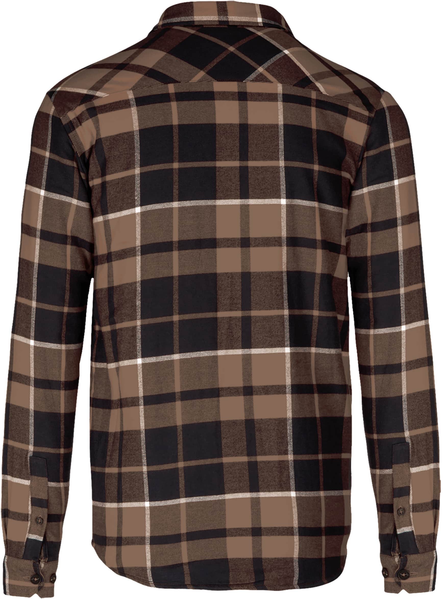 Karo-Hemdjacke mit Sherpa-Futter