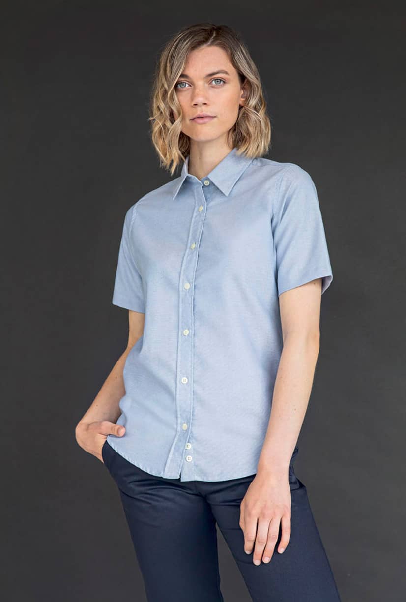 Ladies´ Classic Short Sleeved Oxford Shirt