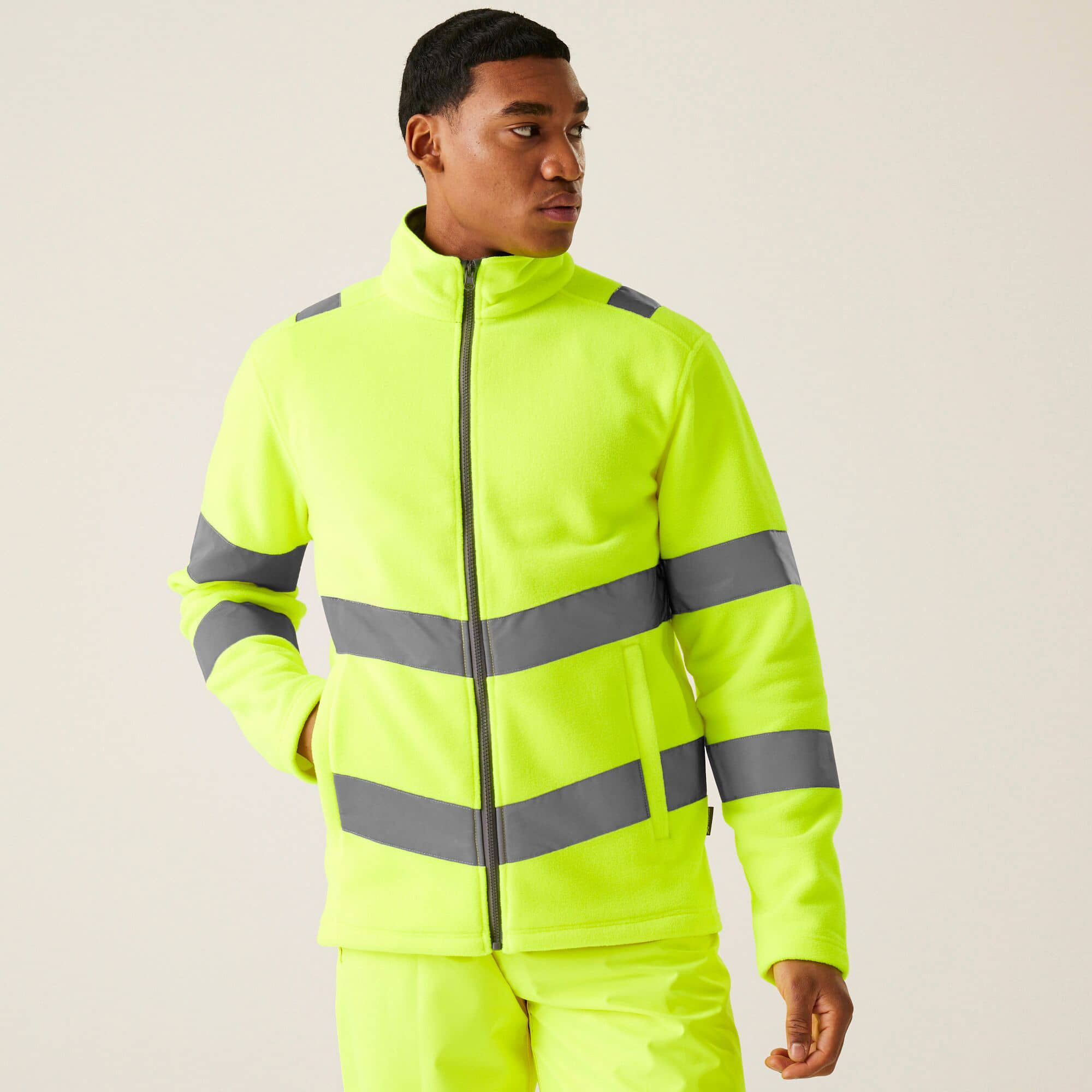 Pro Contract Hi-Vis Thor Fleece Jacket