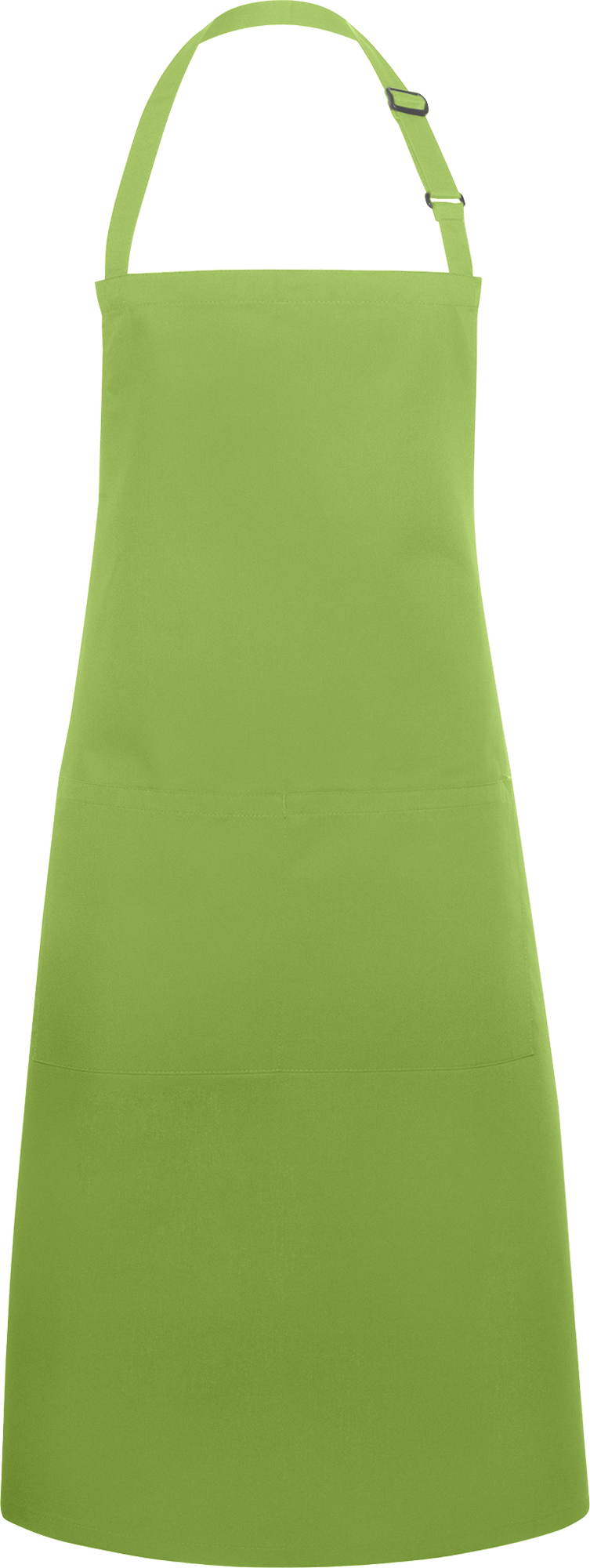 Latzschürze Basic mit Tasche und Schnalle