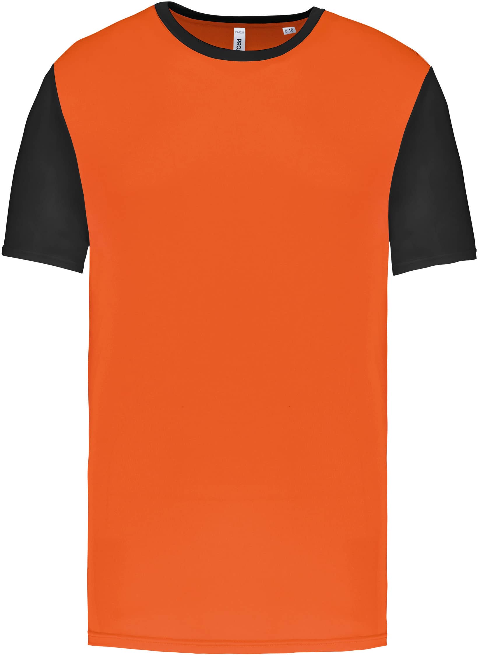 Zweifarbiges Kurzarmtrikot für Kinder
