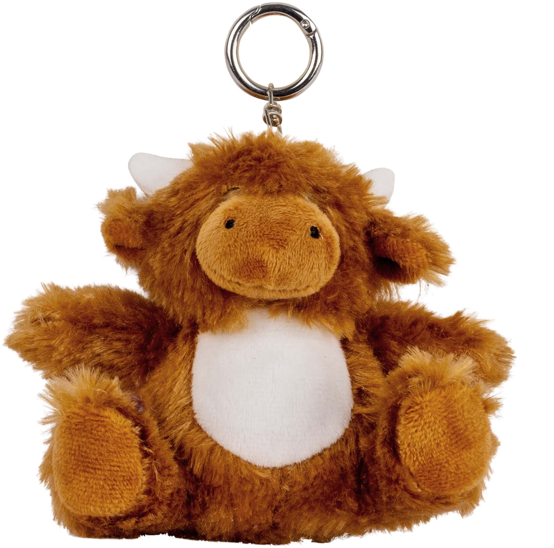 Highland Cow Key Ring