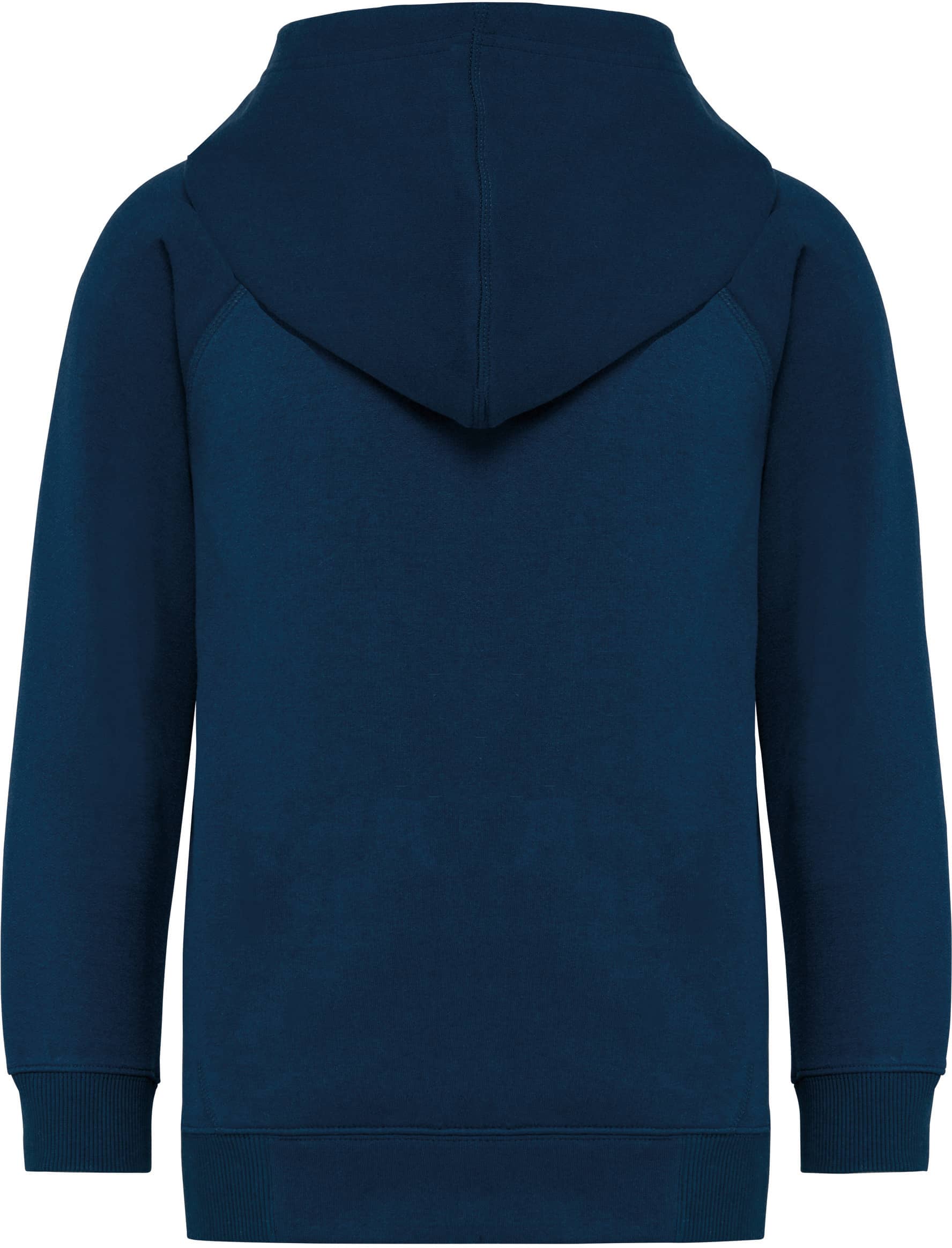 Kinderjacke mit Reißverschluss und Kapuze