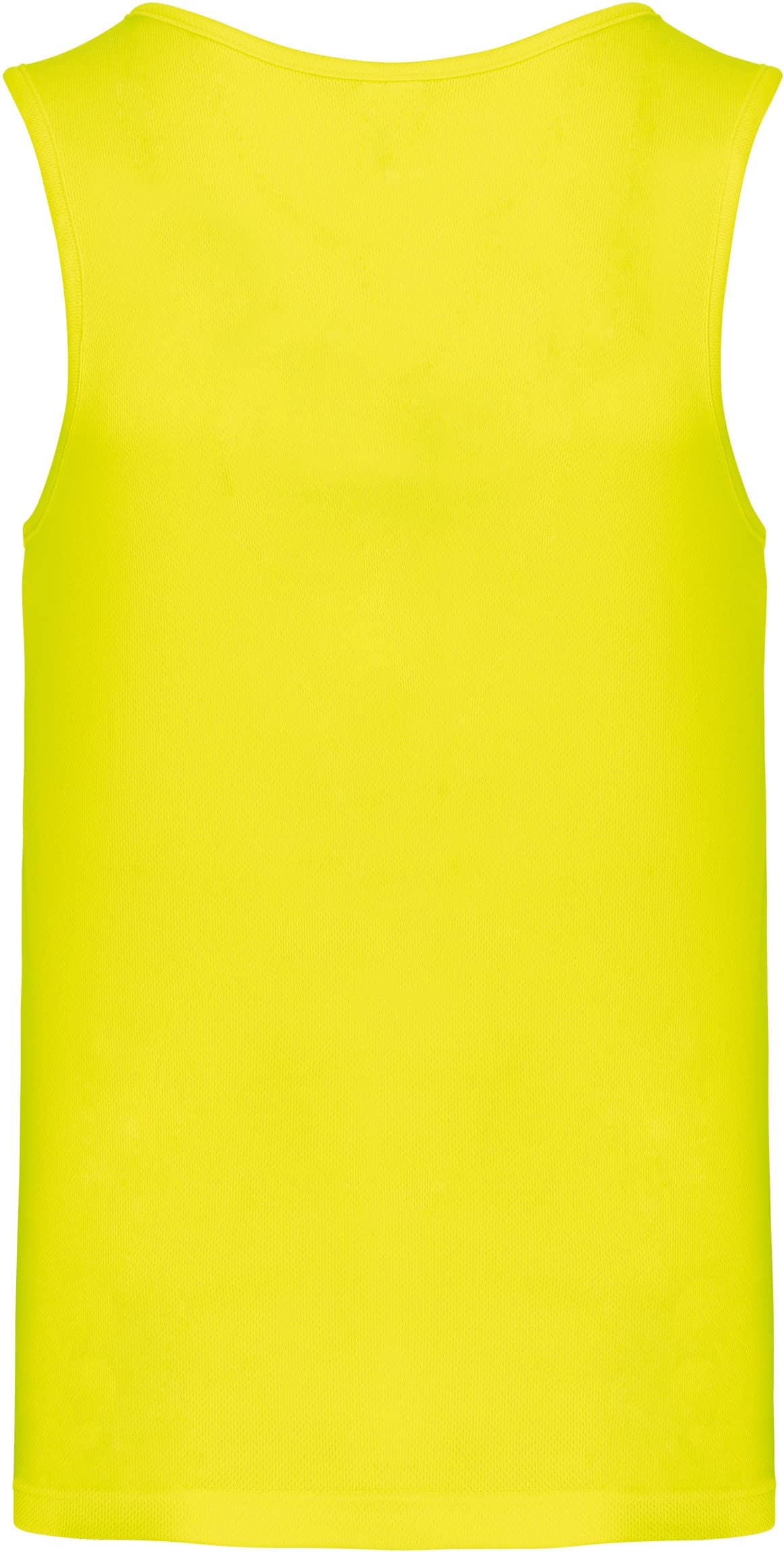 Herren Basic Sport Funktionsshirt ärmellos - Fluorescent