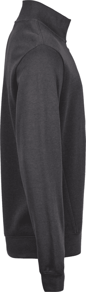 Ribbed Interlock Half Zip
