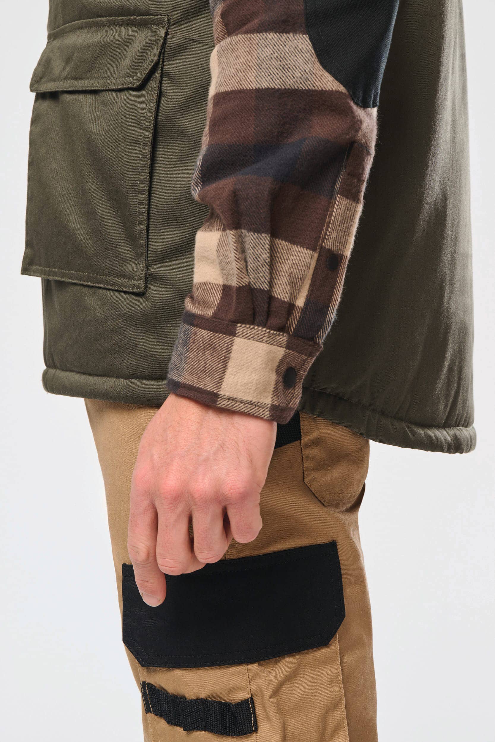 Gefütterte Unisex-Weste aus  Baumwollpolyester 607