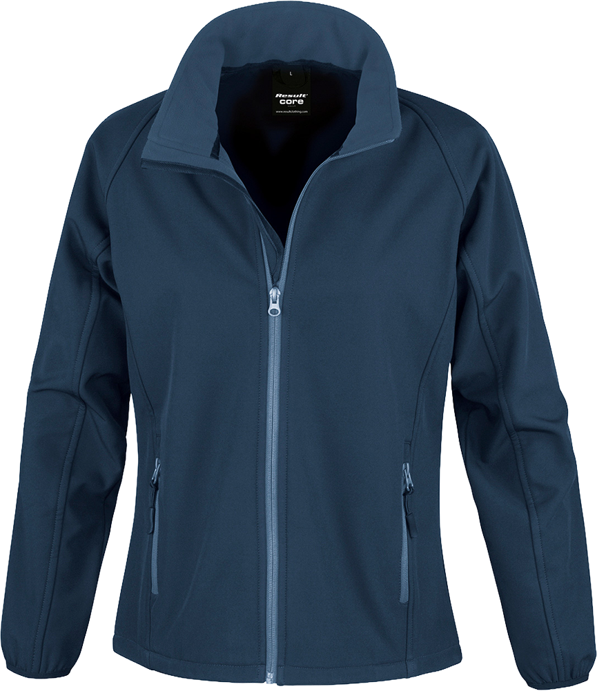 Women´s Printable Softshell Jacket with Recycled Fleece Inner