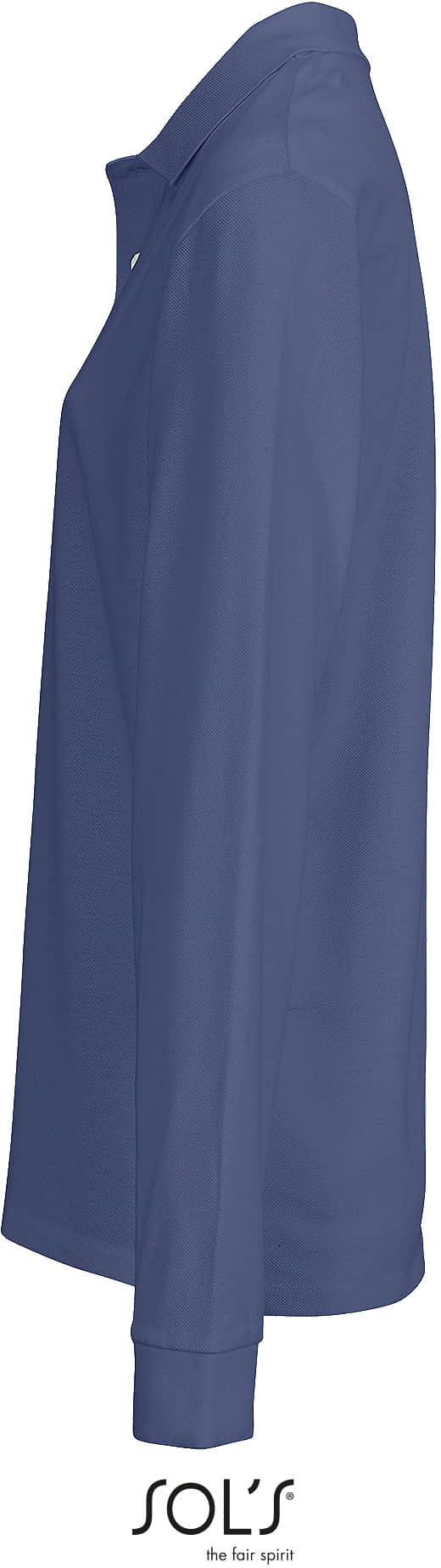 Unisex Pacific Polo Shirt Longsleeve