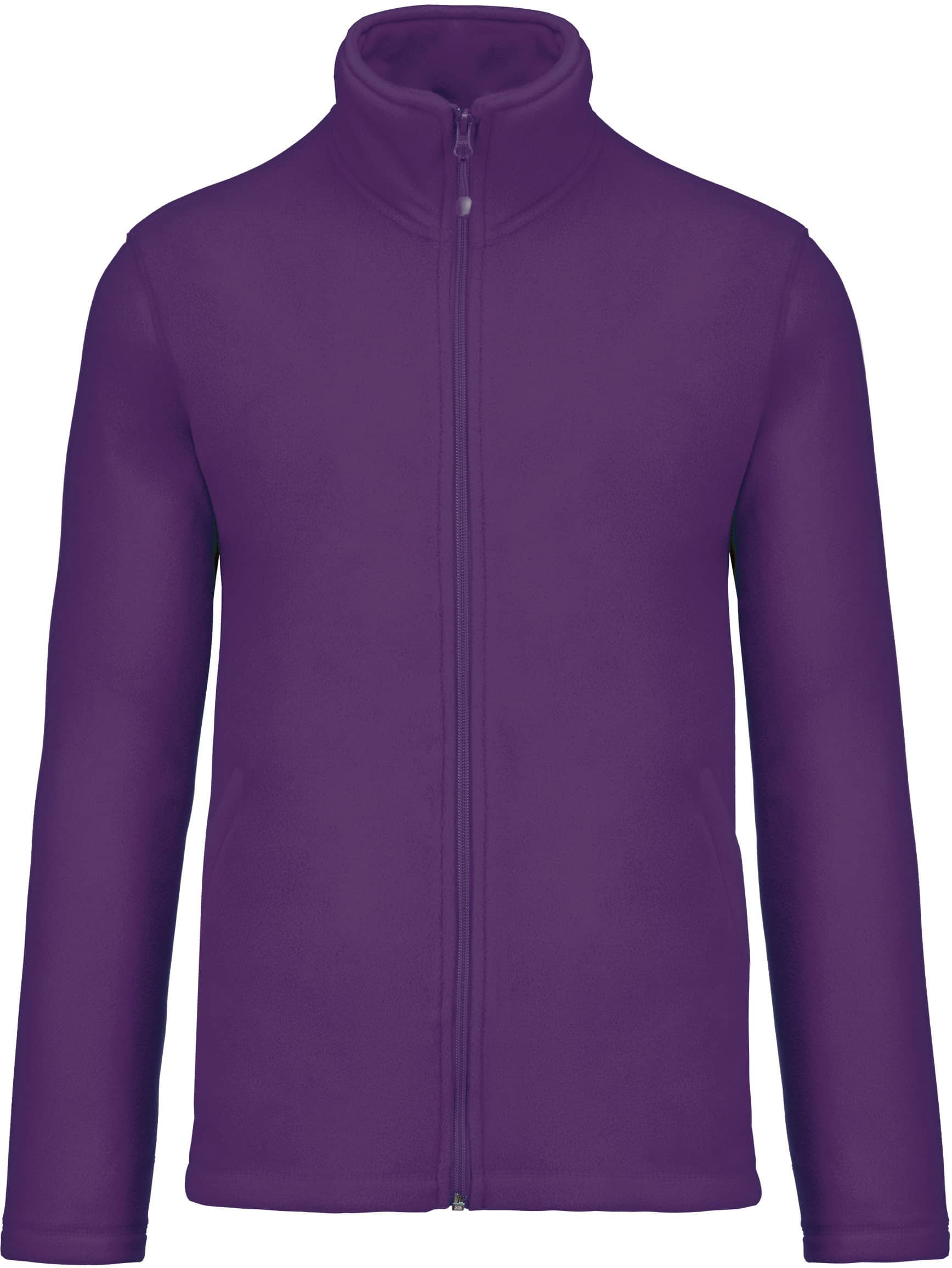 Mikrofleece-Jacke mit Reißverschluss für Herren