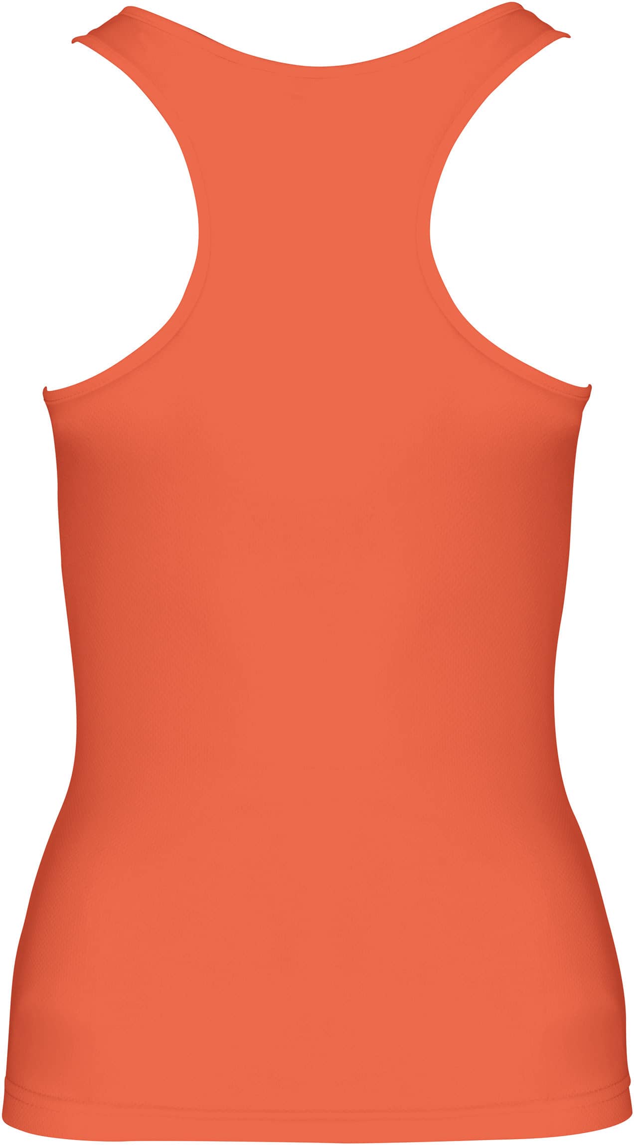 Damen Basic Sport Funktionsshirt ärmellos - Fluorescent
