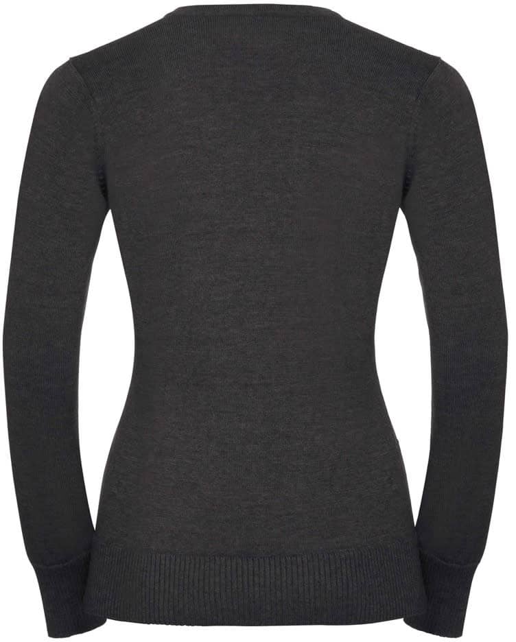 Ladies´ V-Neck Knitted Pullover