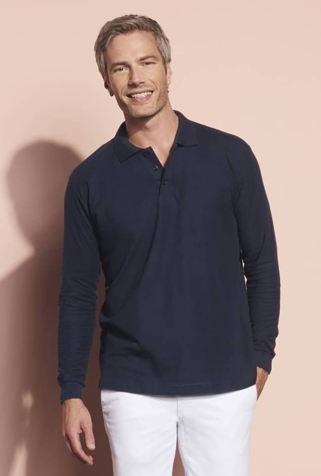 Long Sleeve Polo Star