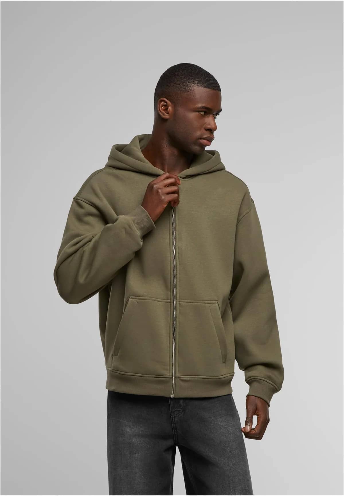 Oversized Zip Hoody