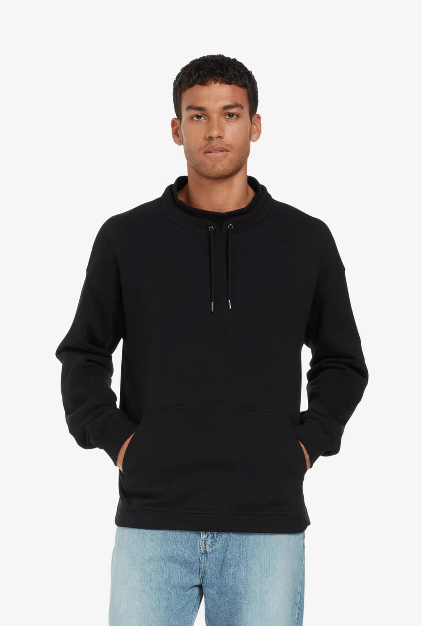 Mock Neck Sweatshirt