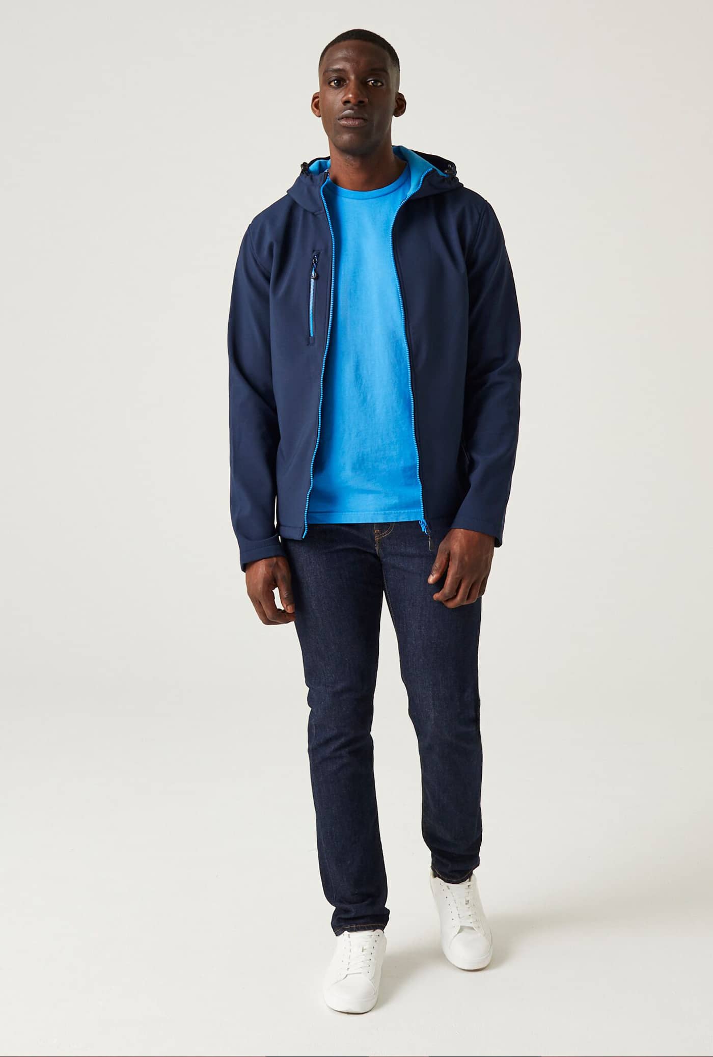 Navigate 2-Layer Hooded Softshell Jacket
