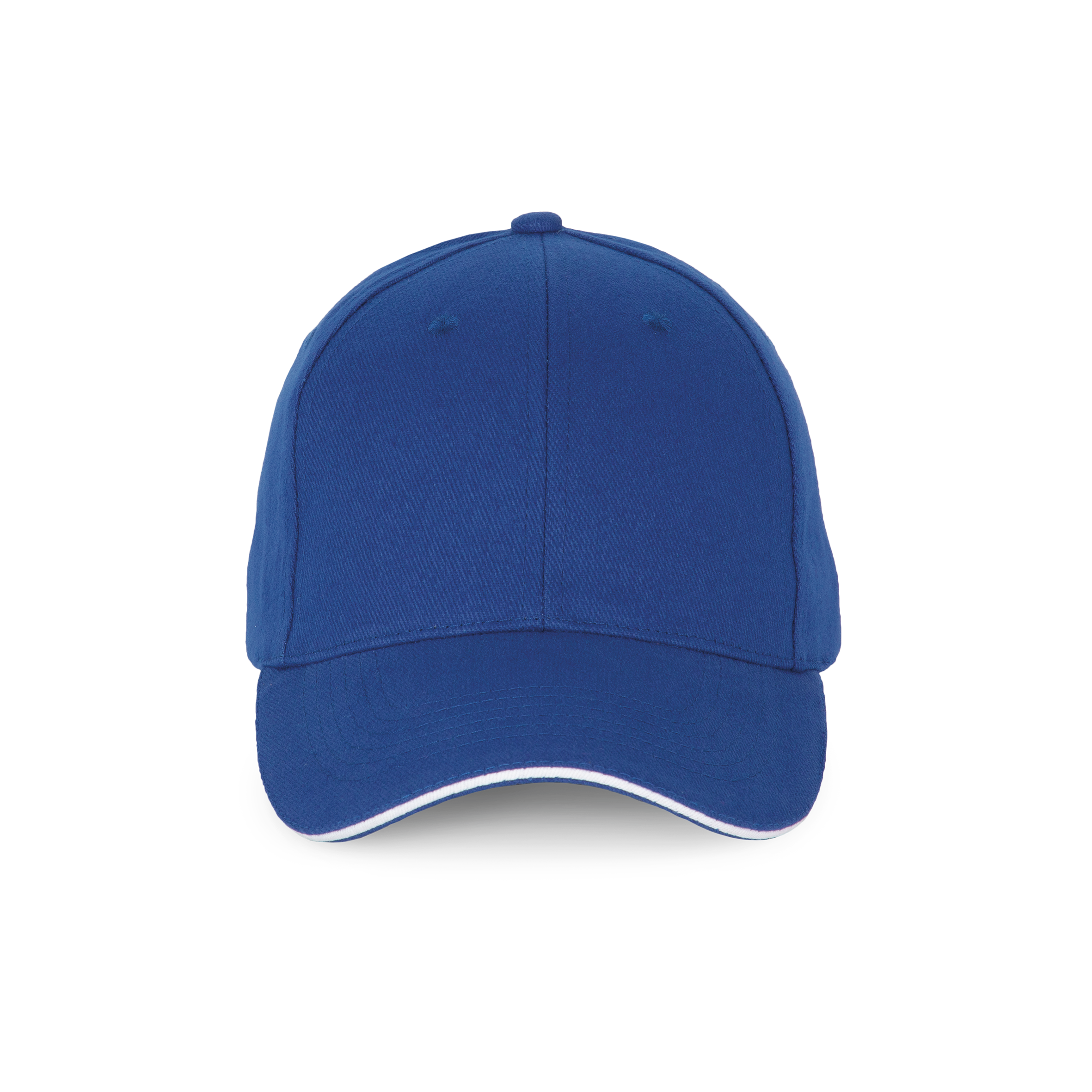 6-Panel-Kappe mit Kontrast-Sandwichschirm