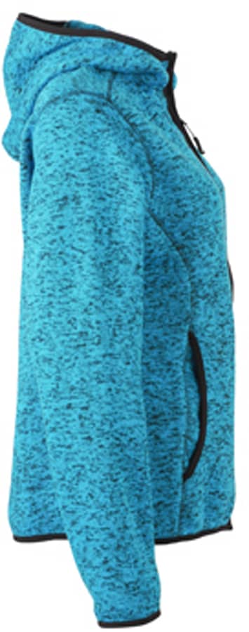 Ladies´ Knitted Fleece Hoody