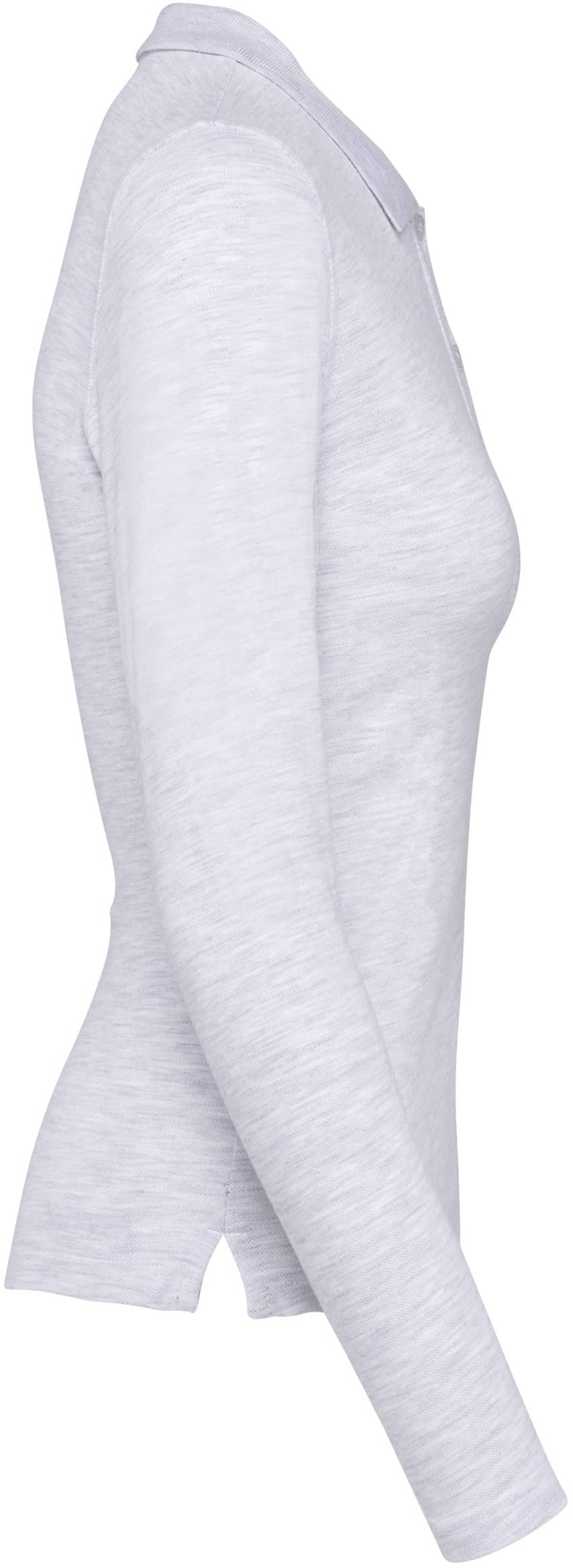 Damen Piqué Poloshirt Langarm