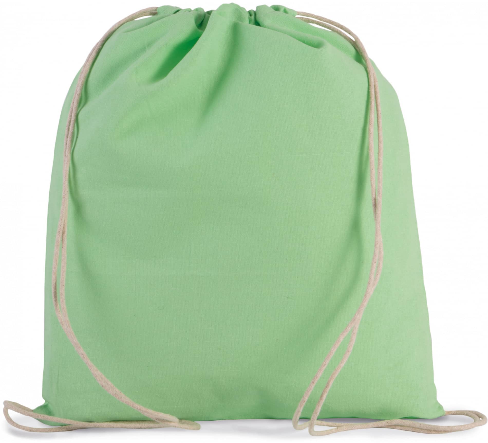 Kleiner Rucksack aus Bio-Baumwolle mit Kordeln - Bunt