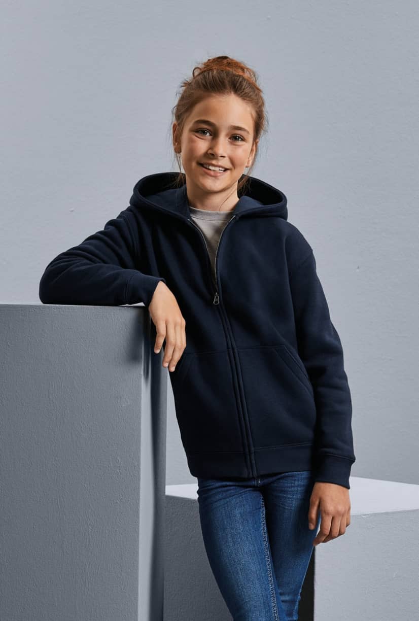 Kids Authentic Zipped Hood Jacket