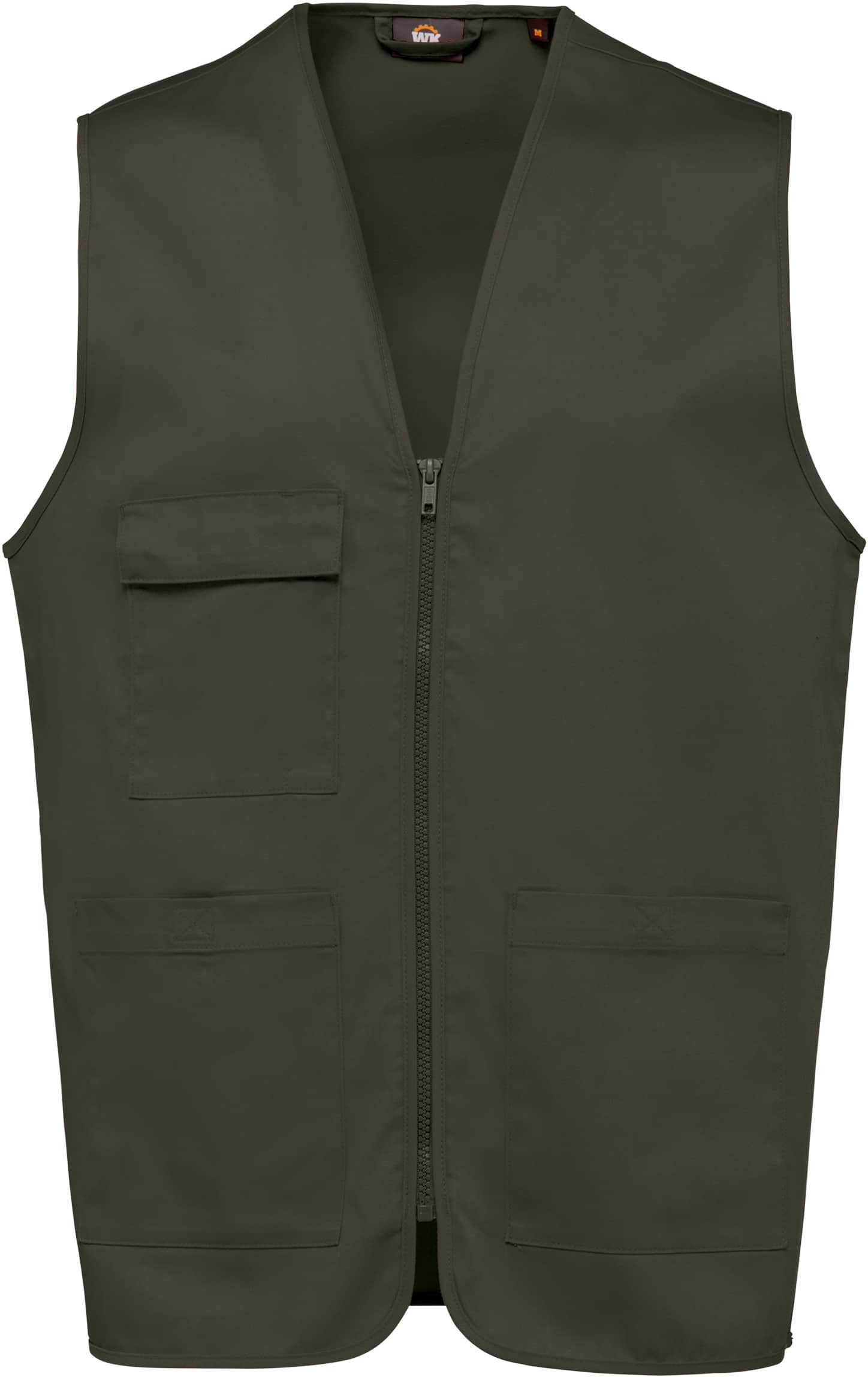 Unisex-Weste aus  Baumwollpolyester mit mehreren Taschen