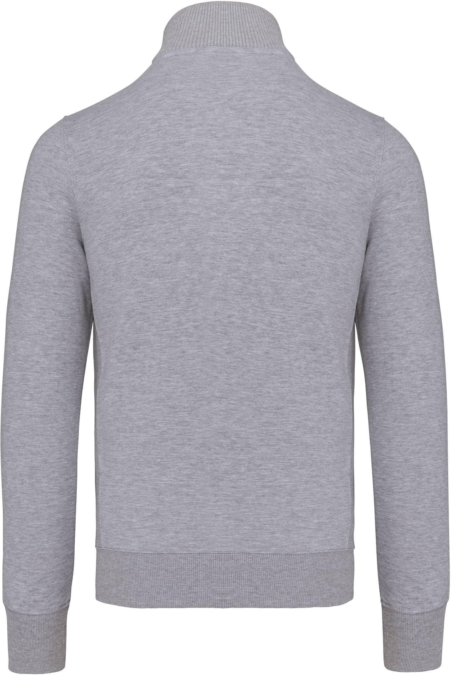 Herren Fleece-Sweater mit Reißverschluss