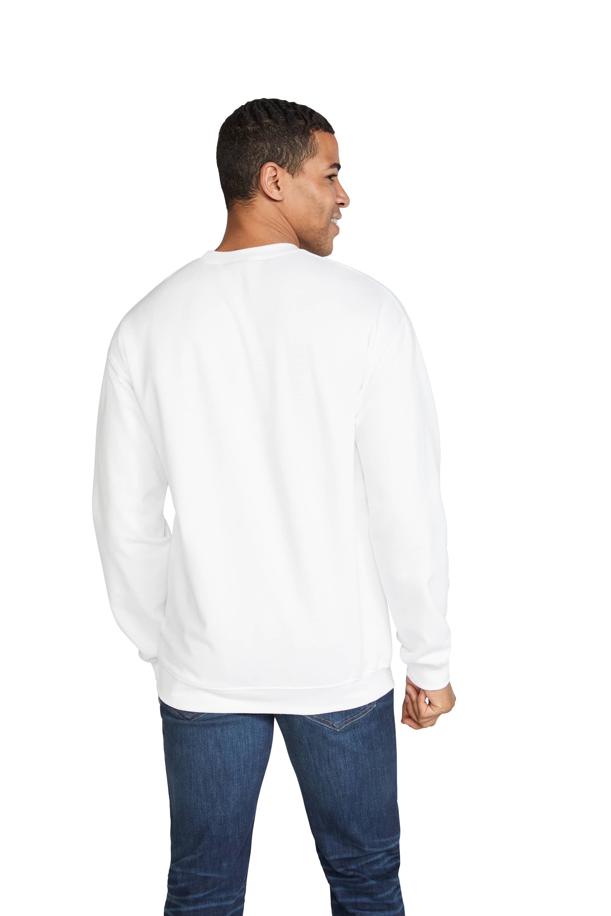 Softstyle® Midweight Fleece Adult Crewneck Sweatshirt