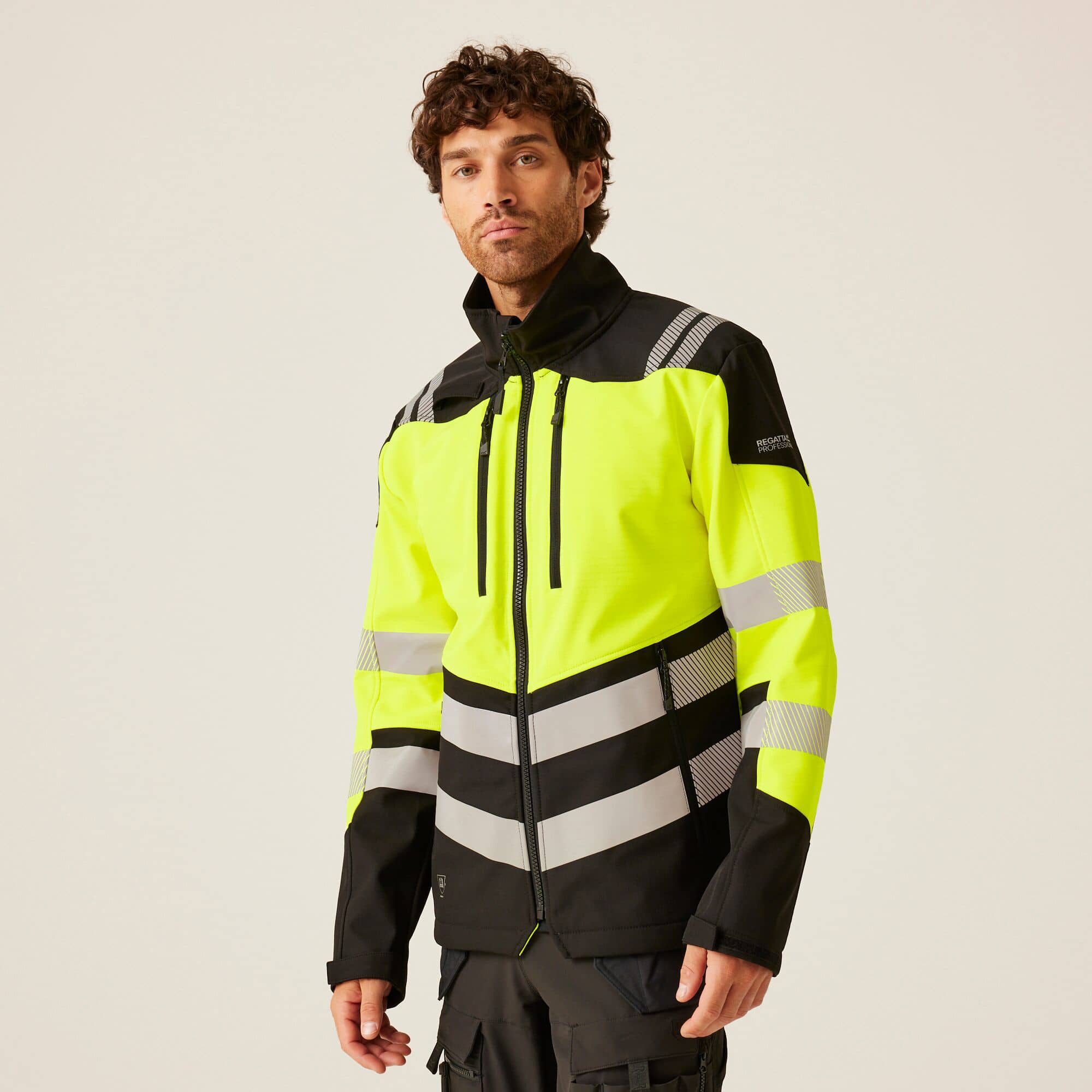 Hi-Vis X-Pro 3 Layer Softshell Jacket (Class 2)