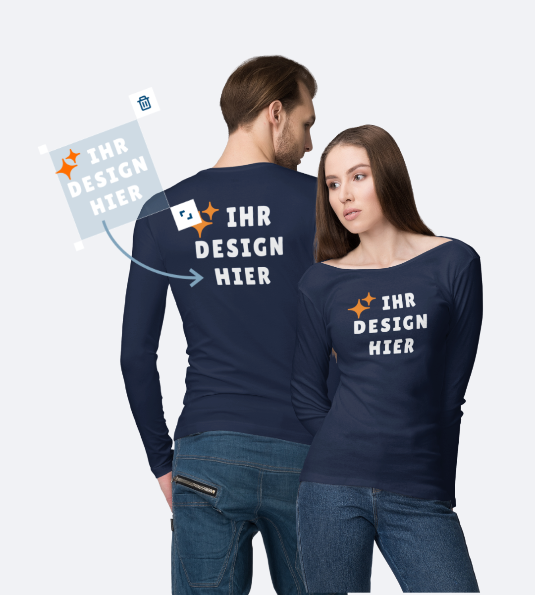 longsleeves veredeln lassen