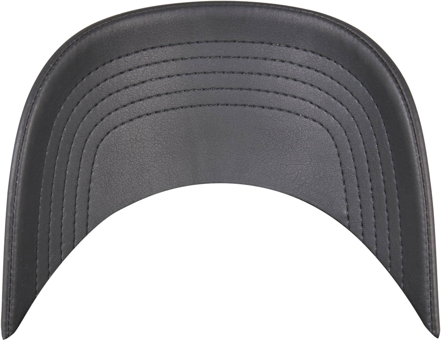 Synthetic Leather Alpha Shape Dad Cap