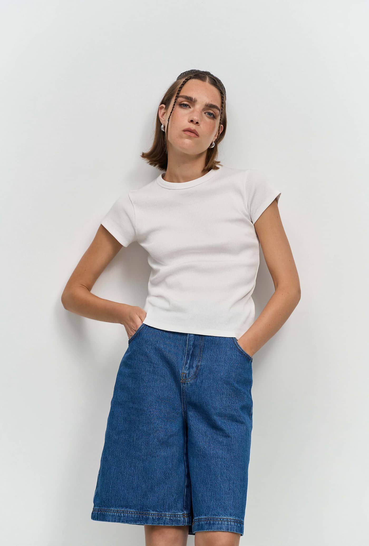 Women´s Ribbed T-Shirt Sara